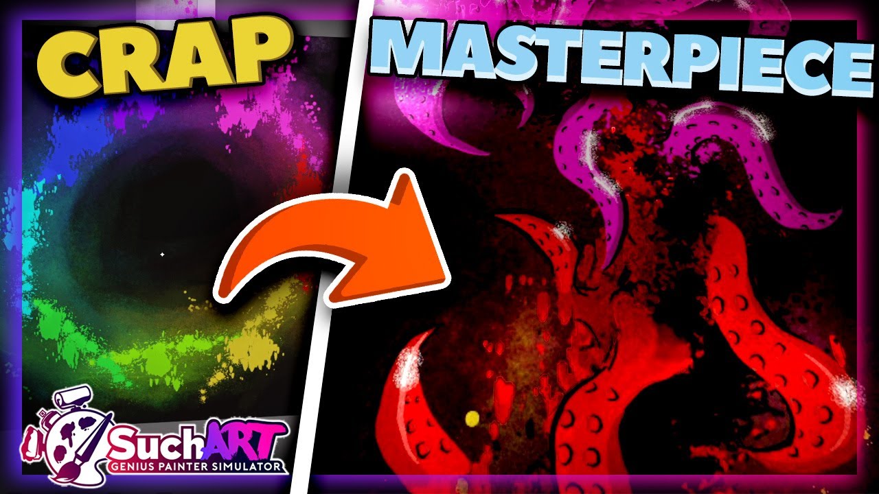 Turning Abstract Crap Into Epic Art (SuchArt Gameplay)