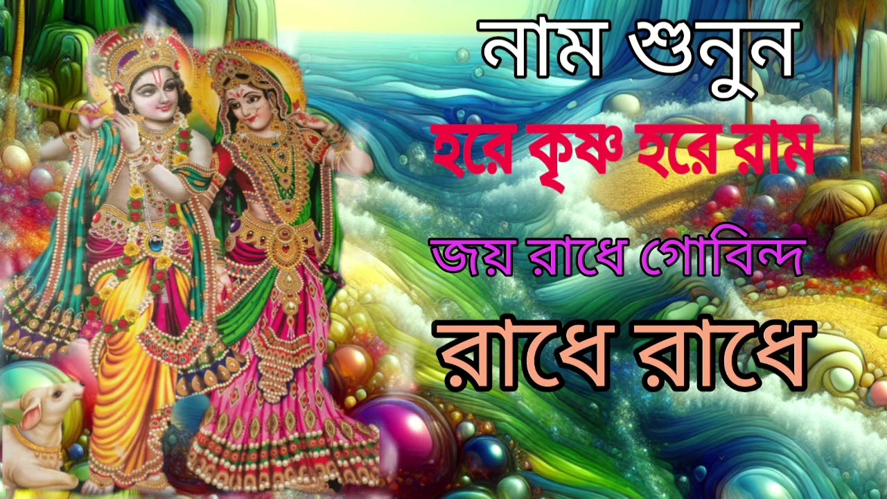নাম কীর্তন হরে কৃষ্ণ হরে রাম, শিল্পী নিখিল হালদার। ও হরিচাঁদ মন্ডল পরিচালনায় হরিগুরু টিভি