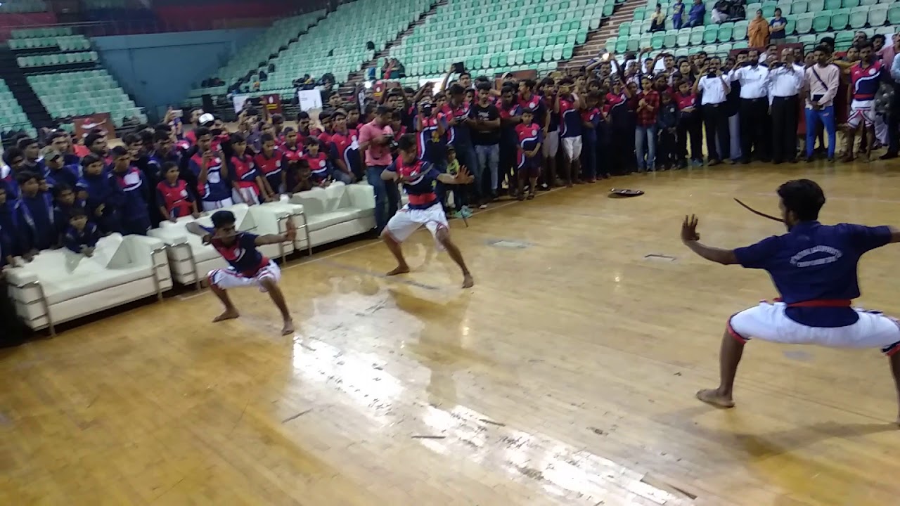 National Kalaripayattu Tournament 2018 || Sword and shield || valpayattu