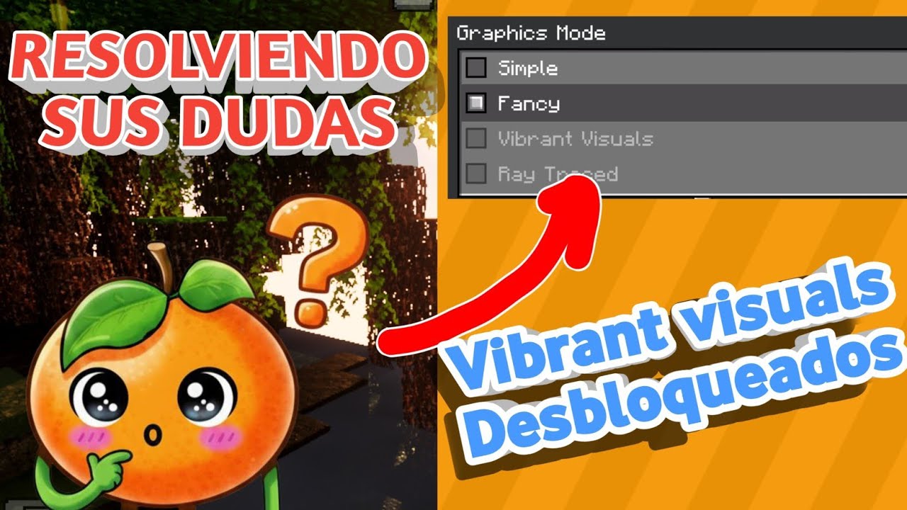 Resolviendo dudas sobre los vibrant visuals desbloqueados | 🍊