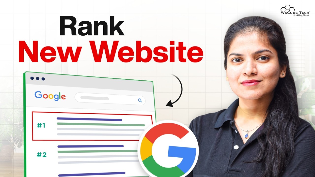 SEO Tips to Rank a NEW WEBSITE #1 on Google