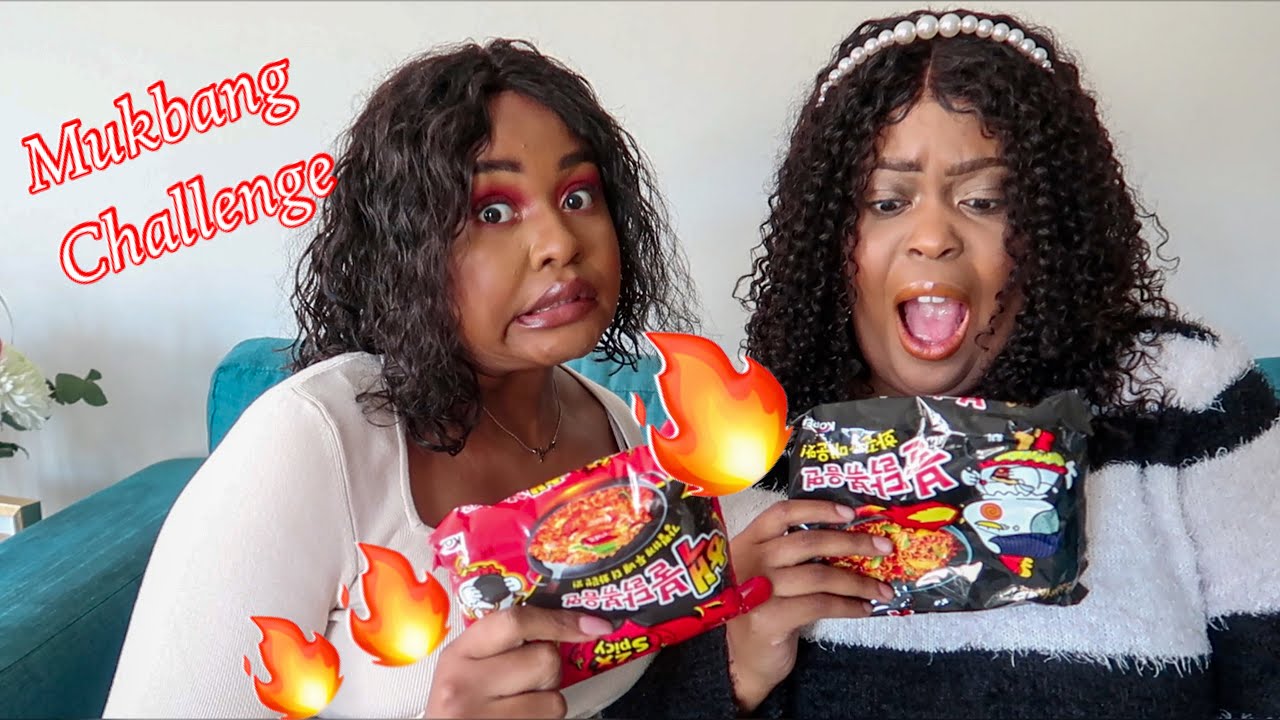 Hot Noodle Mukbang with Siza | #SpicyMukbang Challenge