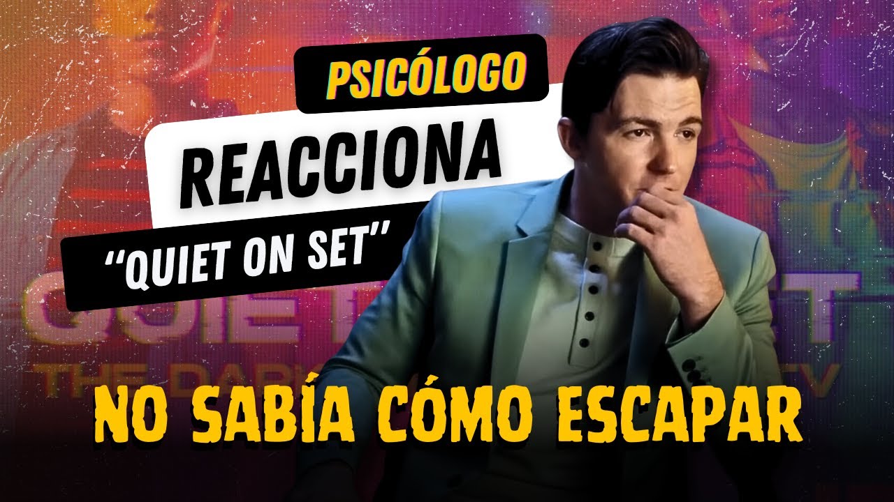 PSICÓLOGO reacciona a QUIET ON SET | Entrevista con Drake Bell