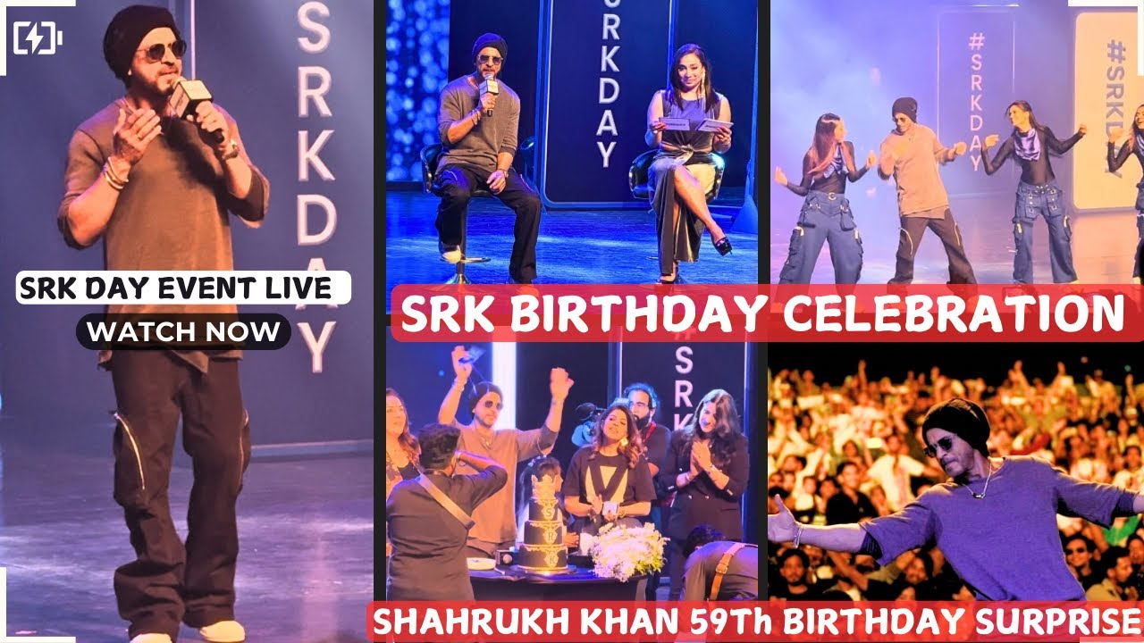 SRK 59th Birthday Celebration | SRK Day Event & Fan Meet and Greet Vlog | Shahrukh khan Birthday