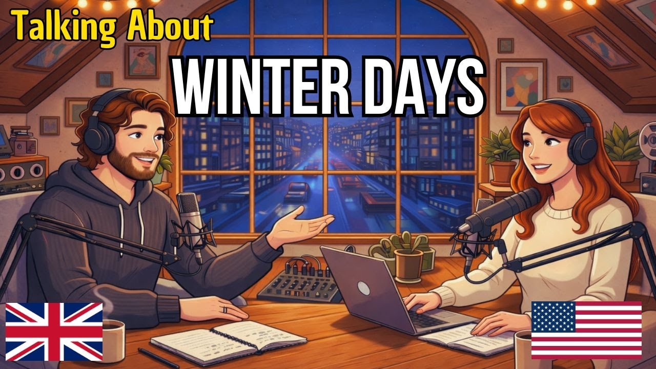 How to Talk About Winter in English | English Conversation Practice