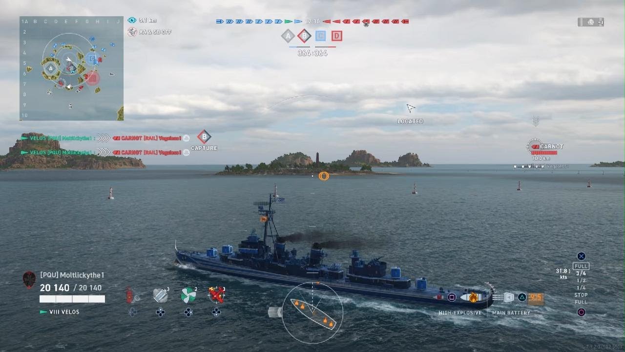 Velos hybrid build is cracked, Wows Legends