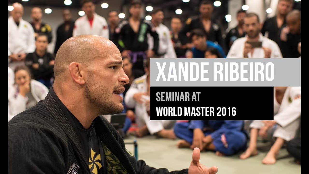 Xande Ribeiro BJJ seminar at World Master 2016