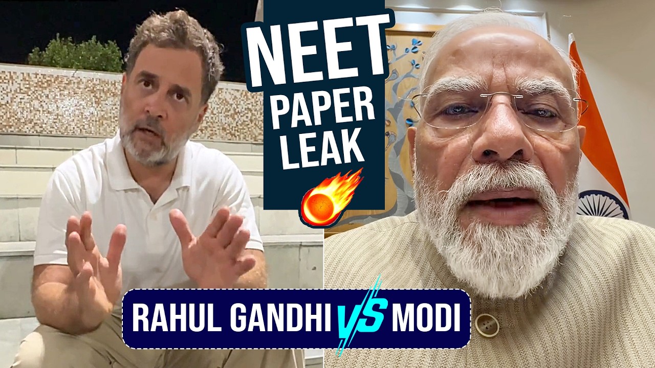 Heated Arguments Between Rahul Gandhi vs PM Modi | NEET Paper Leak | News Buzz