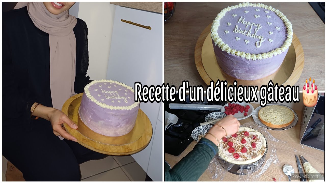 NailaVlog : Recette gâteau anniversaire maison 😋🫶