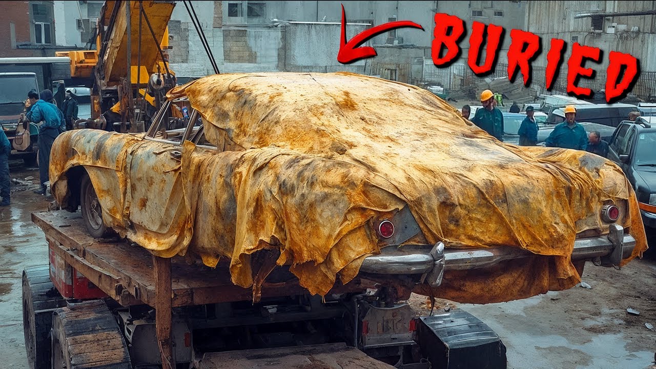 You Won’t Believe! 12 Cars Buried 50 Years Ago!
