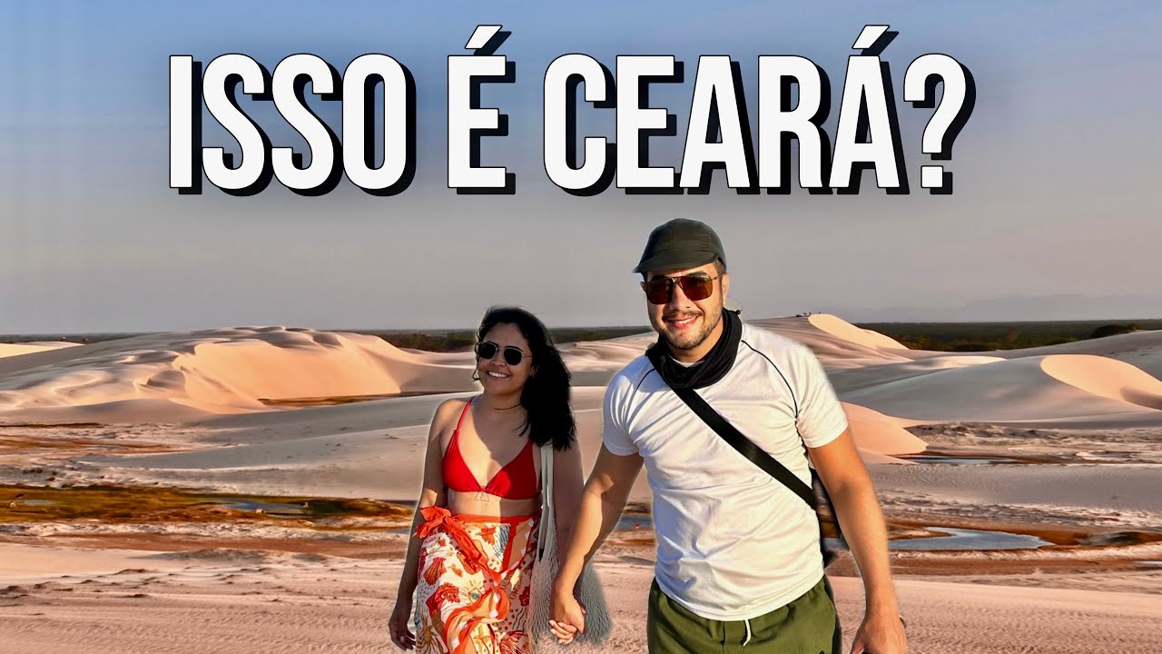 VOCÊ NÃO VAI ACREDITAR QUE ISSO EXISTE NO CEARÁ! 😱| Entre Lençóis, Lagoas e Praias Incríveis