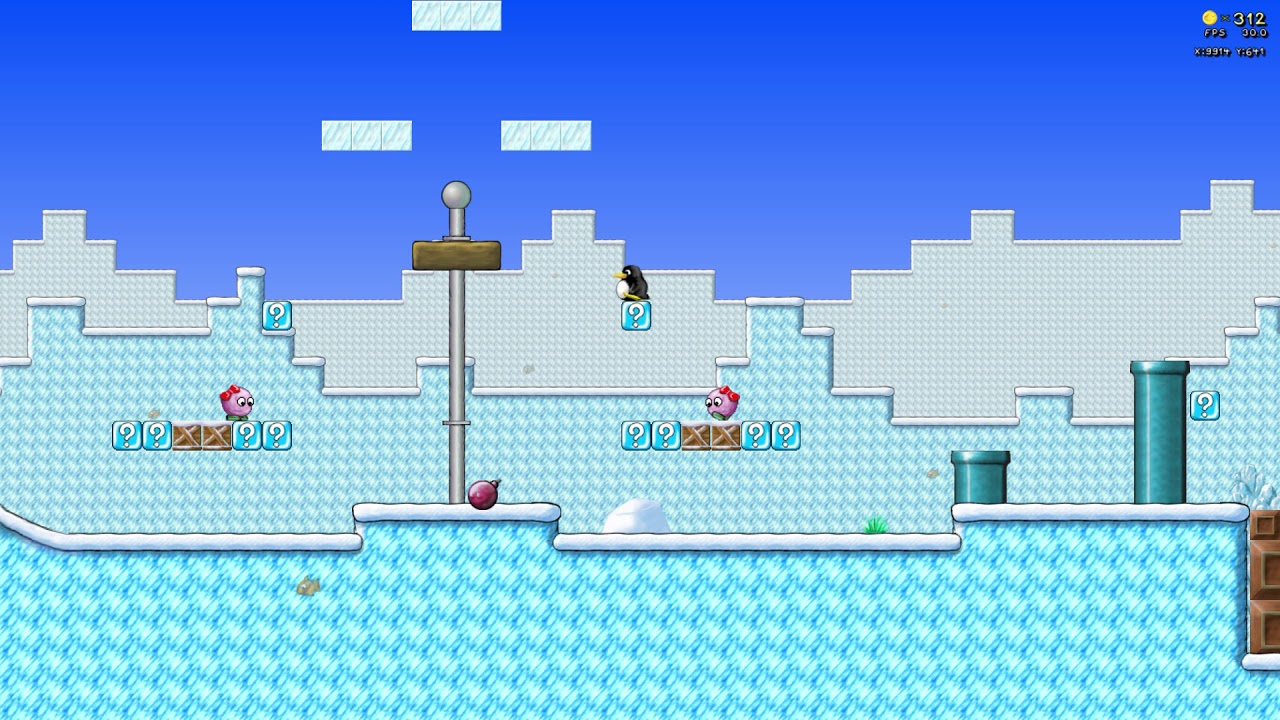 SuperTux 0.6.0 A Fork in the Road secret