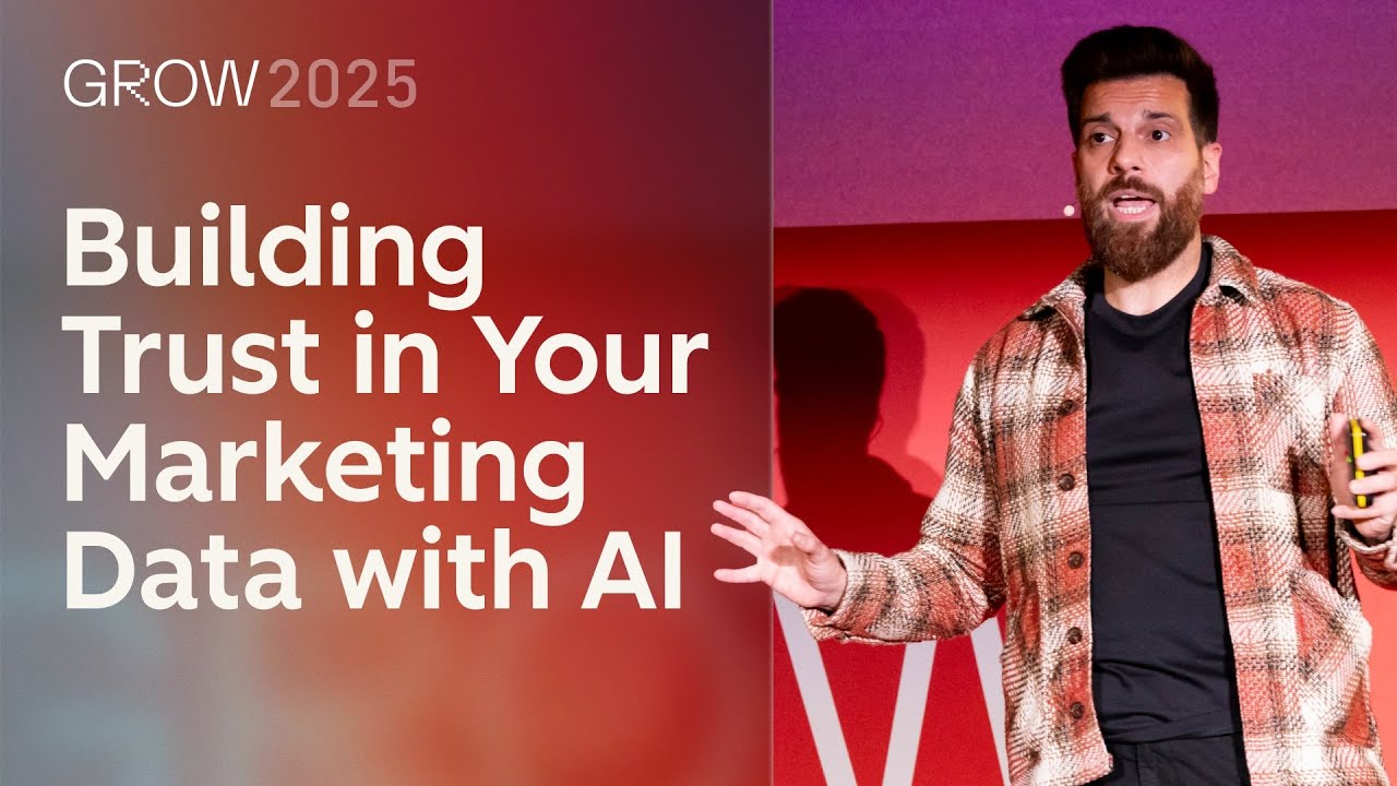 The Story That Sticks: Building Trust in Your Marketing Data with AI | GROW EUROPE 2025