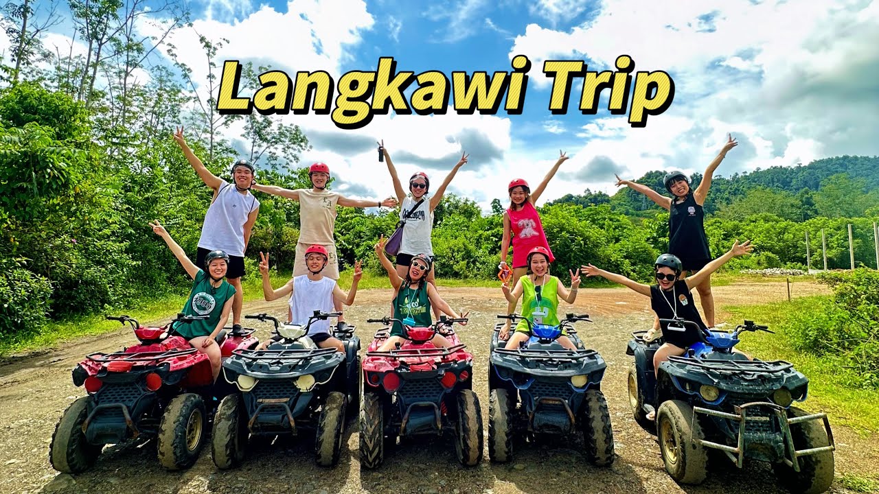 【Langkawi vlog】4天3夜 最好玩的懒人旅游攻略！突然被马咬？大半夜搬家？屁股漏油？