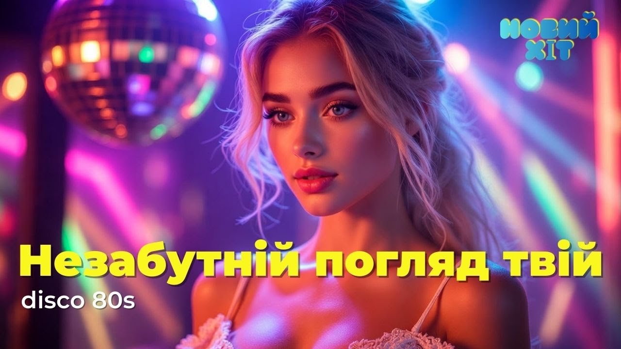 Незабутній погляд твій 💫 | Retro Disco 80s Pop | MriyAVibeUA