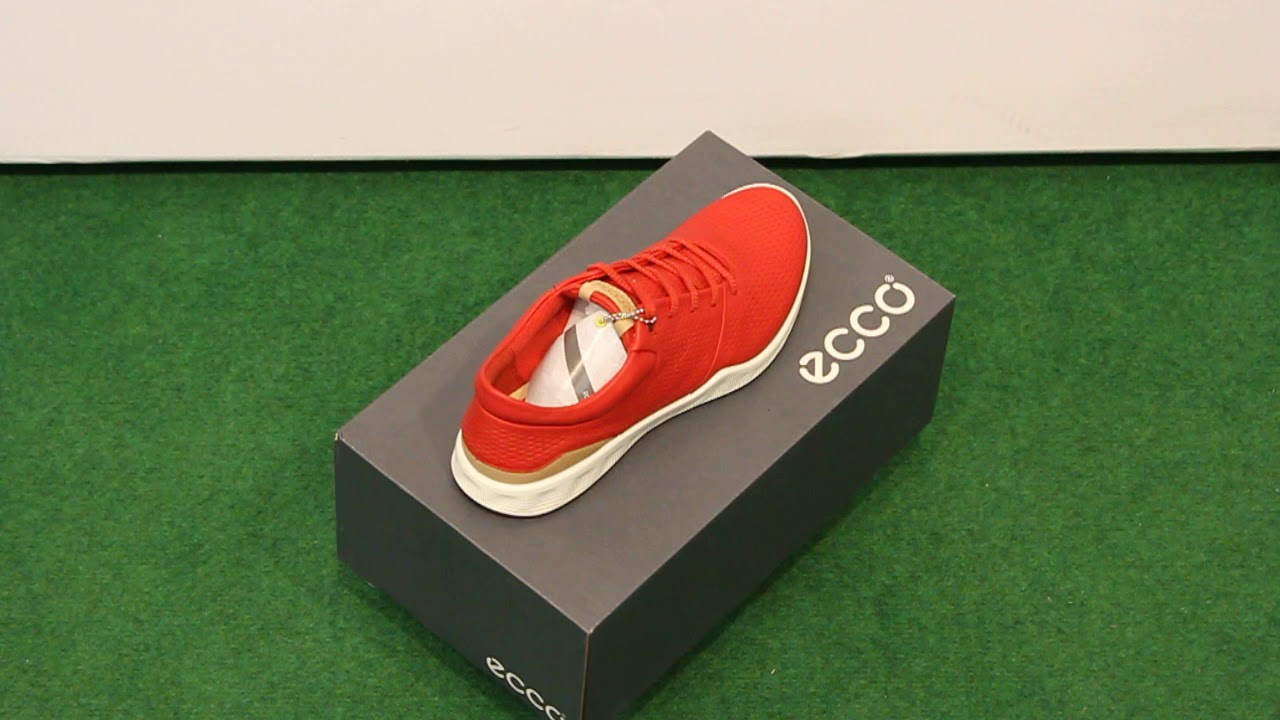 Ecco S Lite Dame Golfsko R&oslash;de
