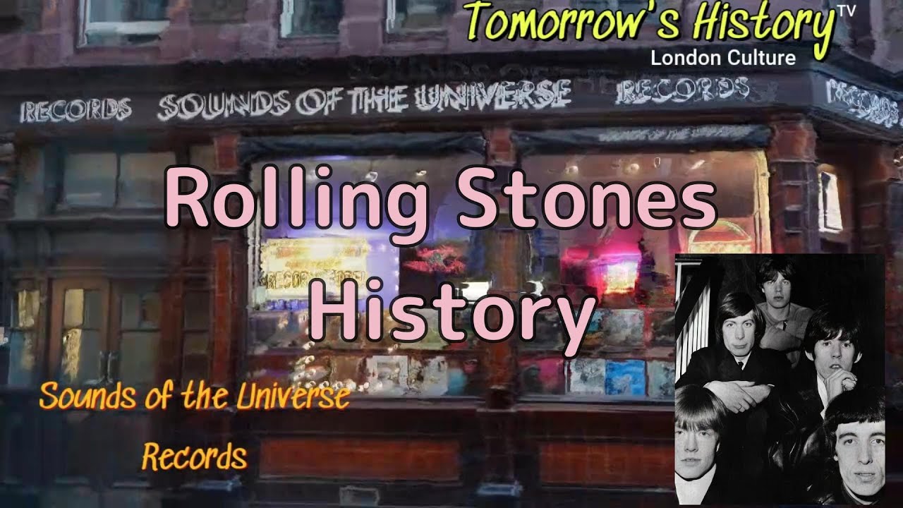 Rolling Stones History in Soho at Bricklayers Arms - Sounds of the Universe Records London