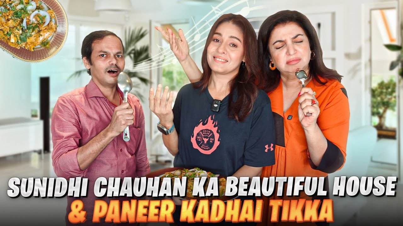 ⁠Sunidhi Chauhan Ki Journey, Love Story & Paneer Kadhai Tikka Treat! @FarahKhanK