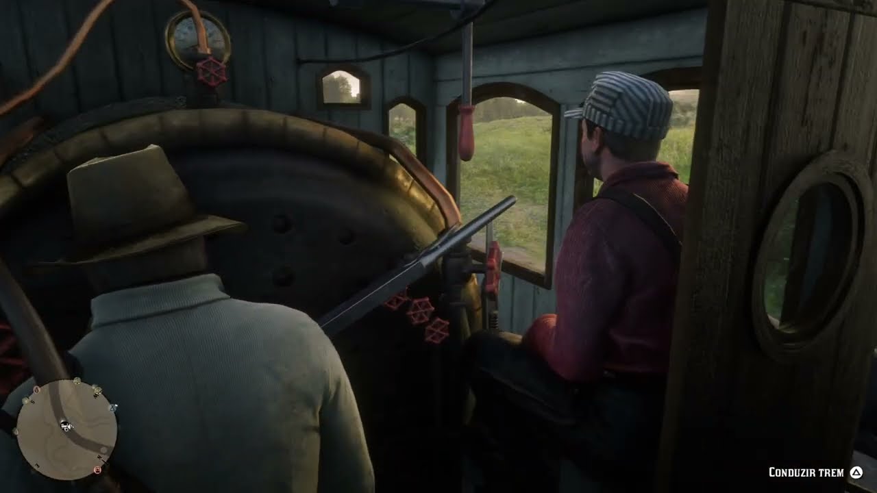 Red Dead Redemption 2 como pegar o trem 