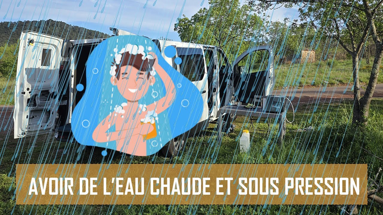 Fourgon amenagé: Mini chaudière pour avoir de l'eau 💧chaude et sous pression!