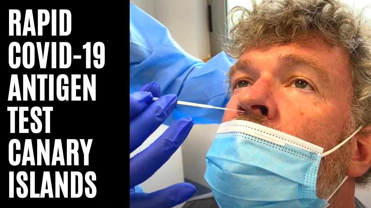 15 Minute Rapid COVID-19 Nasal Swab Antigen Test, Canary Islands, Gran Canaria