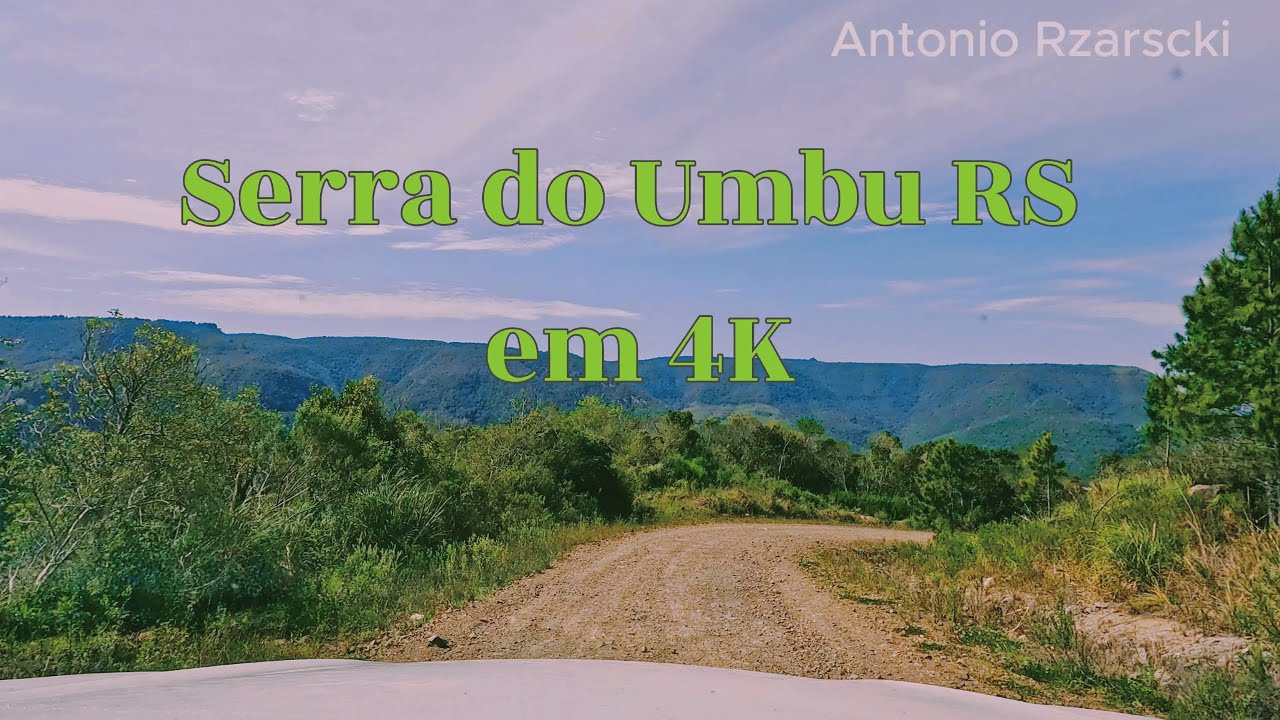 Serra do Umbu RS em 4K #roadtrip #4k #serra