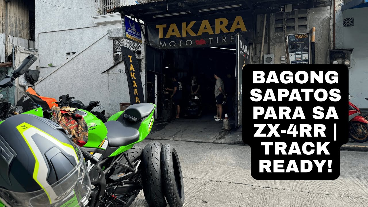 Bridgestone Battlax S23 Tire Upgrade for Kawasaki ZX-4RR 2025 | TAKARA TIRES SOUTH CALOOCAN