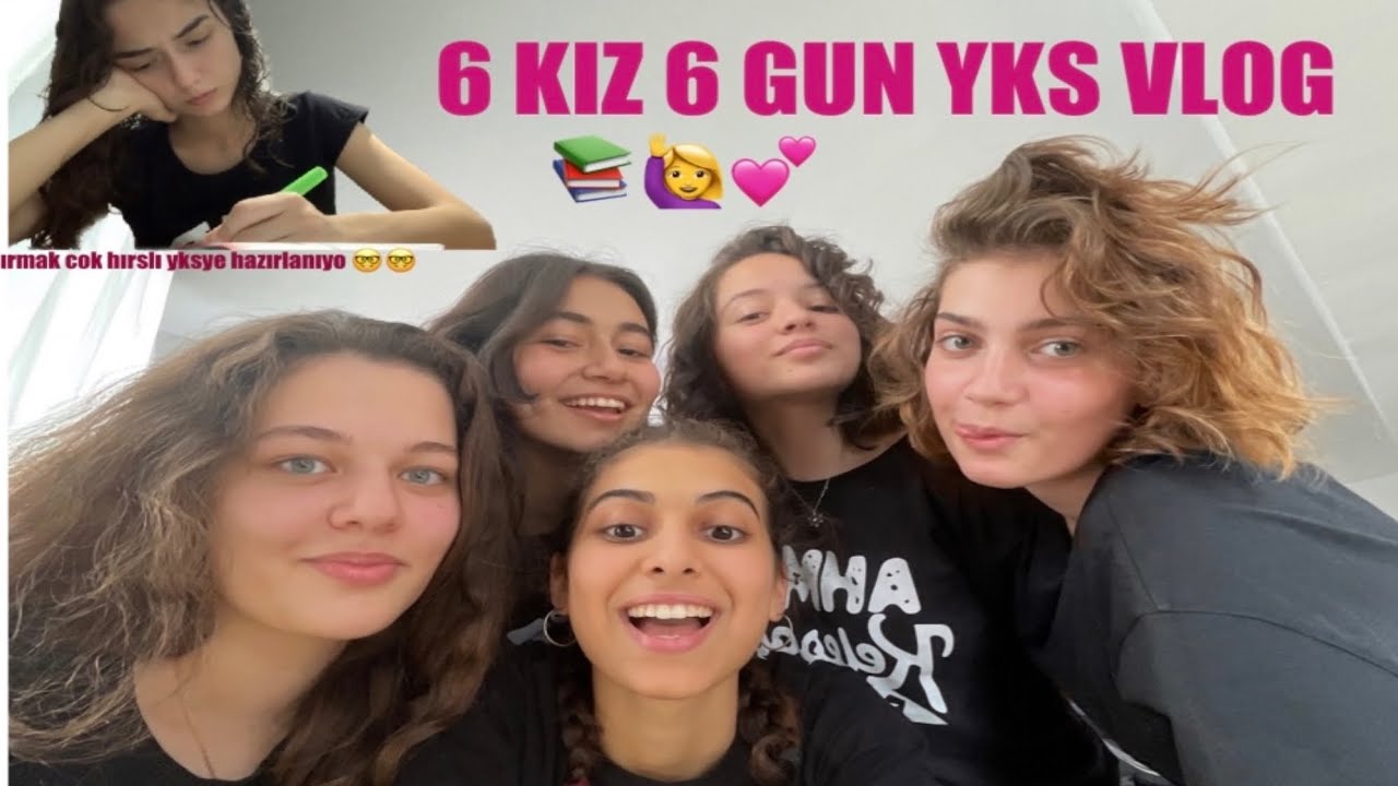 6 KIZ 6 GUN YKS VLOG #yks2024