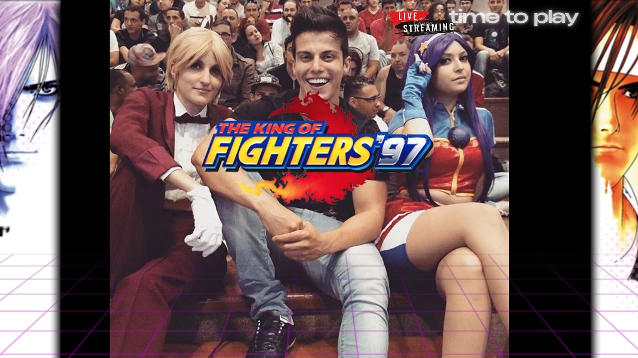 #kof97 [LIVE CAM] PC 何君 @kof97 John Yagami #retrogames #fightcade