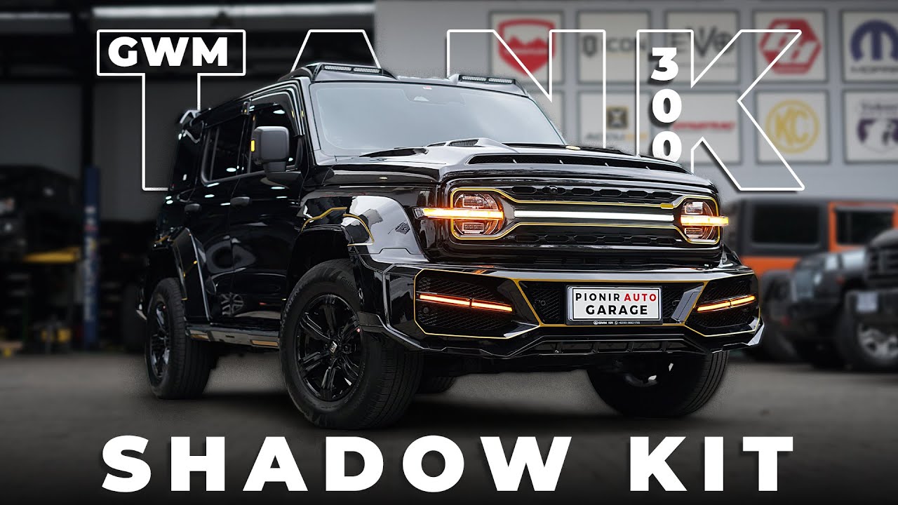 GANTI SKIN GWM TANK 300 BODY KIT SHADOW | BODY KIT TERLARIS DI NEGARA ASAL GWM TANK 300