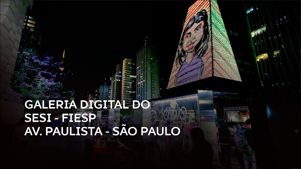 Clusters de LED | Pr&eacute;dio FIESP | Galeria Digital do SESI-SP