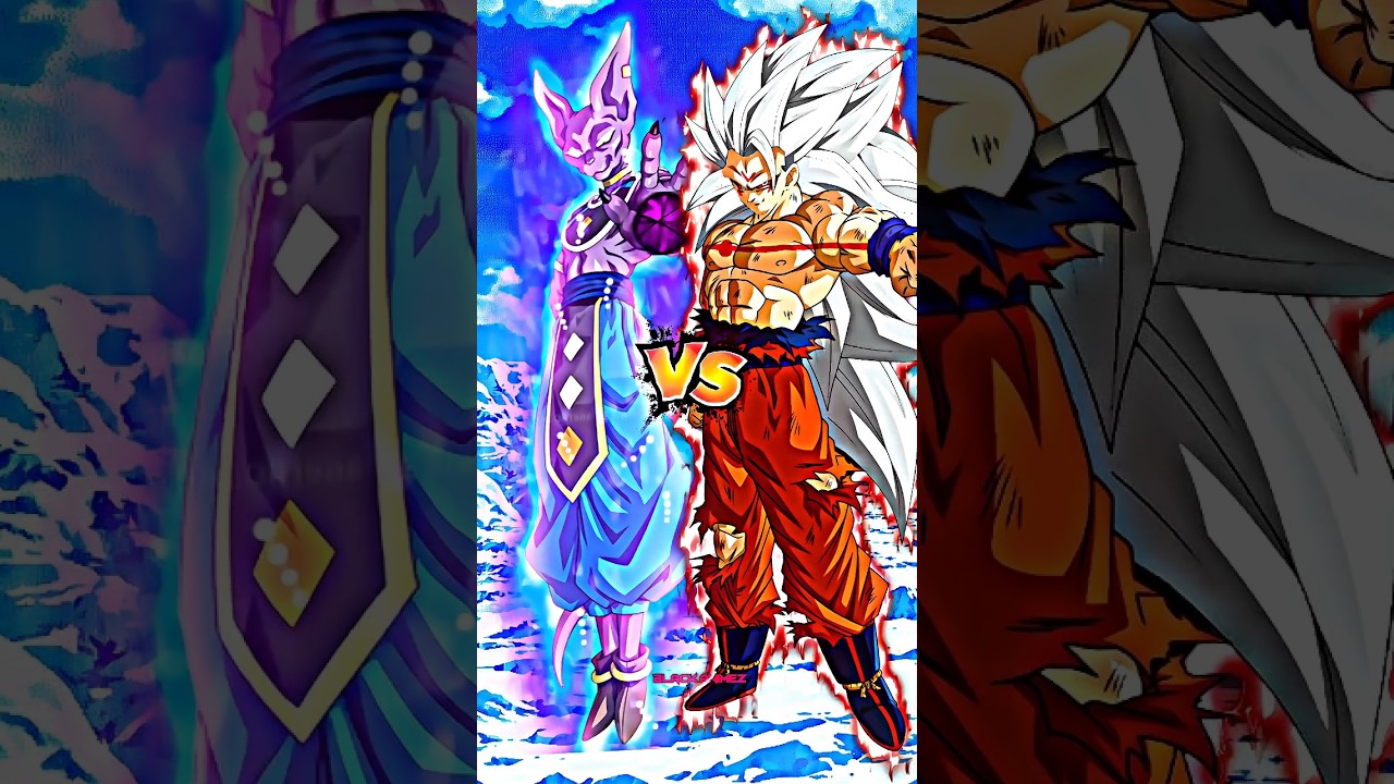 Epic Showdown: Beerus vs Whis vs CC Goku Who is the Strongest? #dragonball #goku #jiren #shorts #dbz