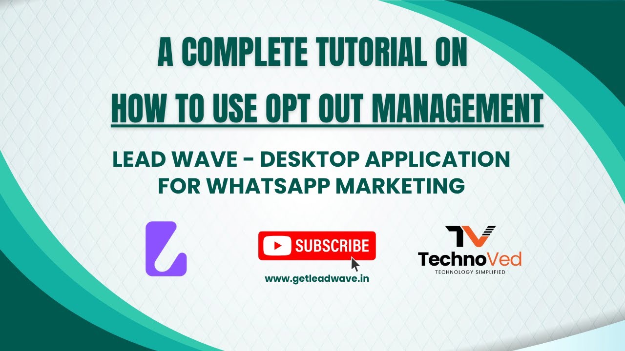 Lead Wave - How to use Opt-Out Management Module
