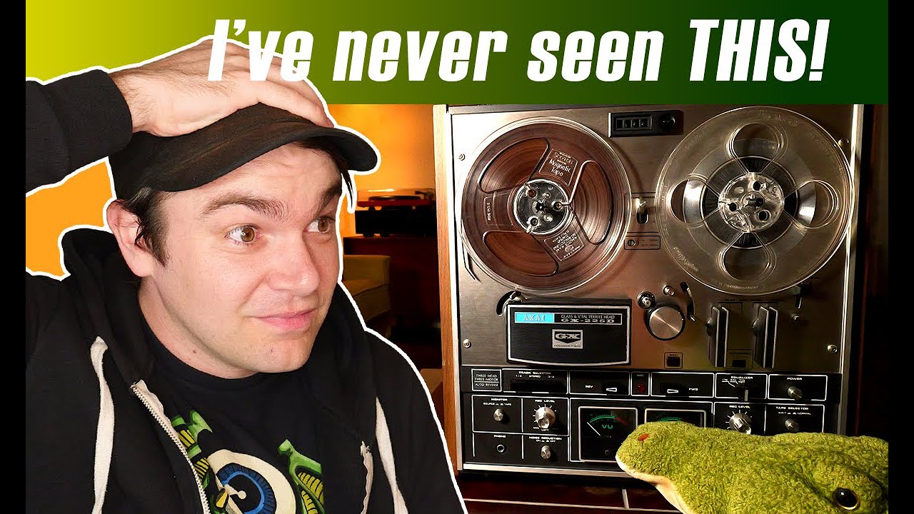 Akai GX-225D: как воспроизводить кассеты на этом необычном катушечном магнитофоне!