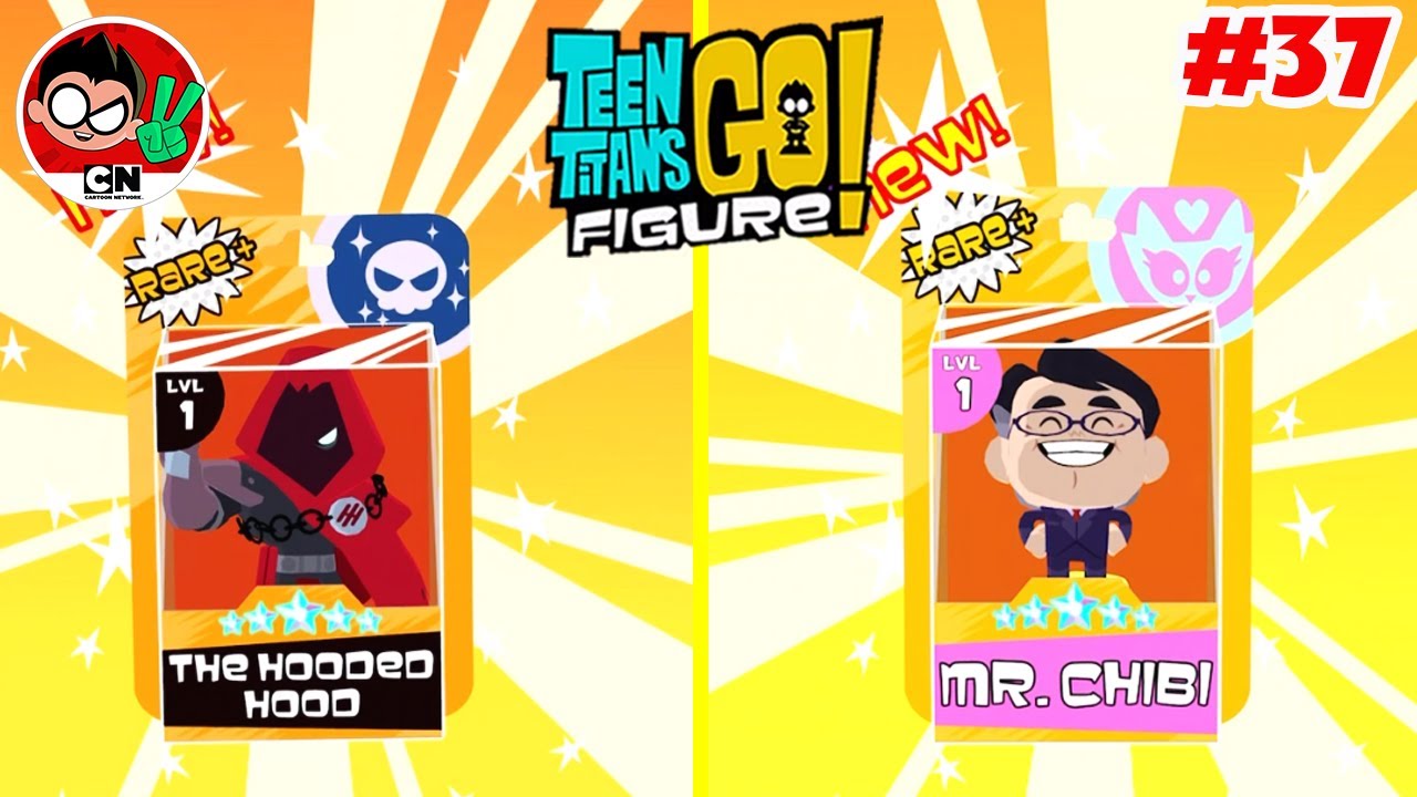 Teen Titans GO Figure! 2 - How To Unlock The Hooded Hood and Mr. Chibi Figs ?