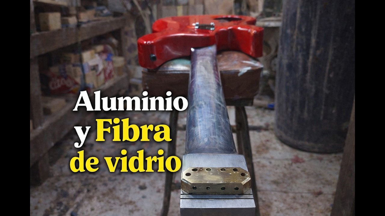 Bajo con mástil de aluminio y cuerpo de fibra de vidrio y resina | Serie completa – Parte 4