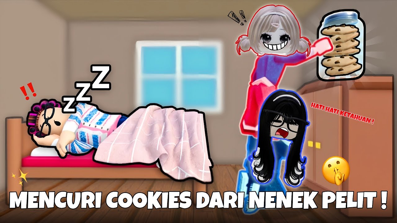 KITA HARUS MENCURI COOKIES NENEK !? 🤫🍪 || Roblox indonesia ||