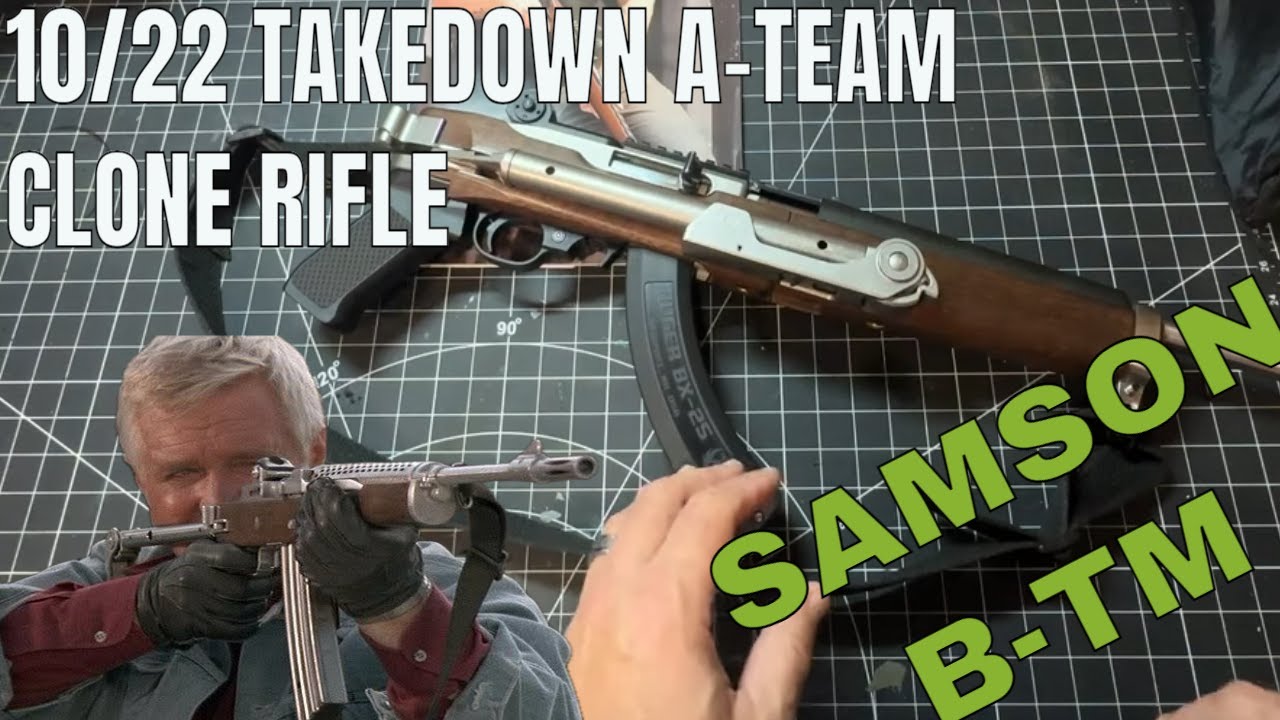 Upgrade your 10/22 Takedown With the A-Team Samson B-TM Stock!