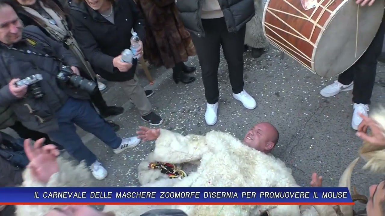 IL CARNEVALE DELLE MASCHERE ZOOMORFE D'ISERNIA PER PROMUOVERE IL MOLISE
