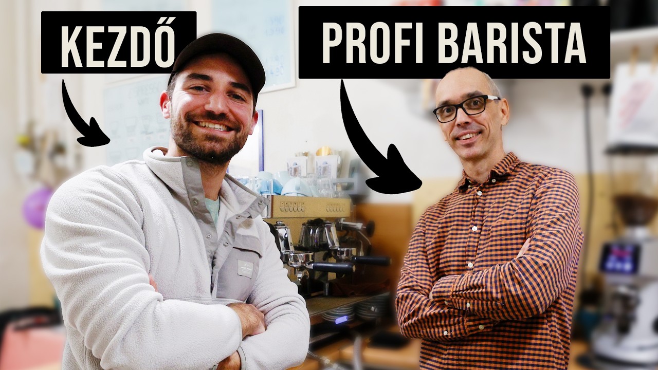 Megtanított egy PROFI BARISTA KÁVÉT KÉSZÍTENI ! (Specialty Kávézó)