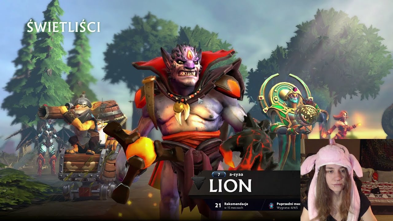 Zagrałam w Dote 2 // Gameplay // Win po czasie przerwy :)