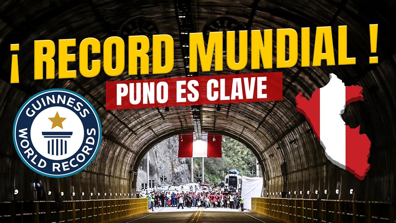 Guinness World Record in Peru: The most EXTREME tunnel in the world is in Peru