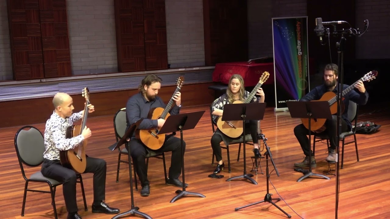 Perth Guitar Quartet - In Paradisum (Duncan Gardiner)