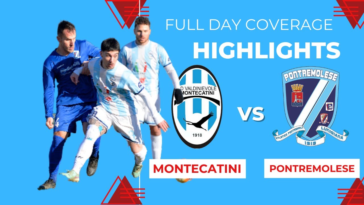 Montecatini - Pontremolese: Gli highlights ... nella tempesta di vento!!