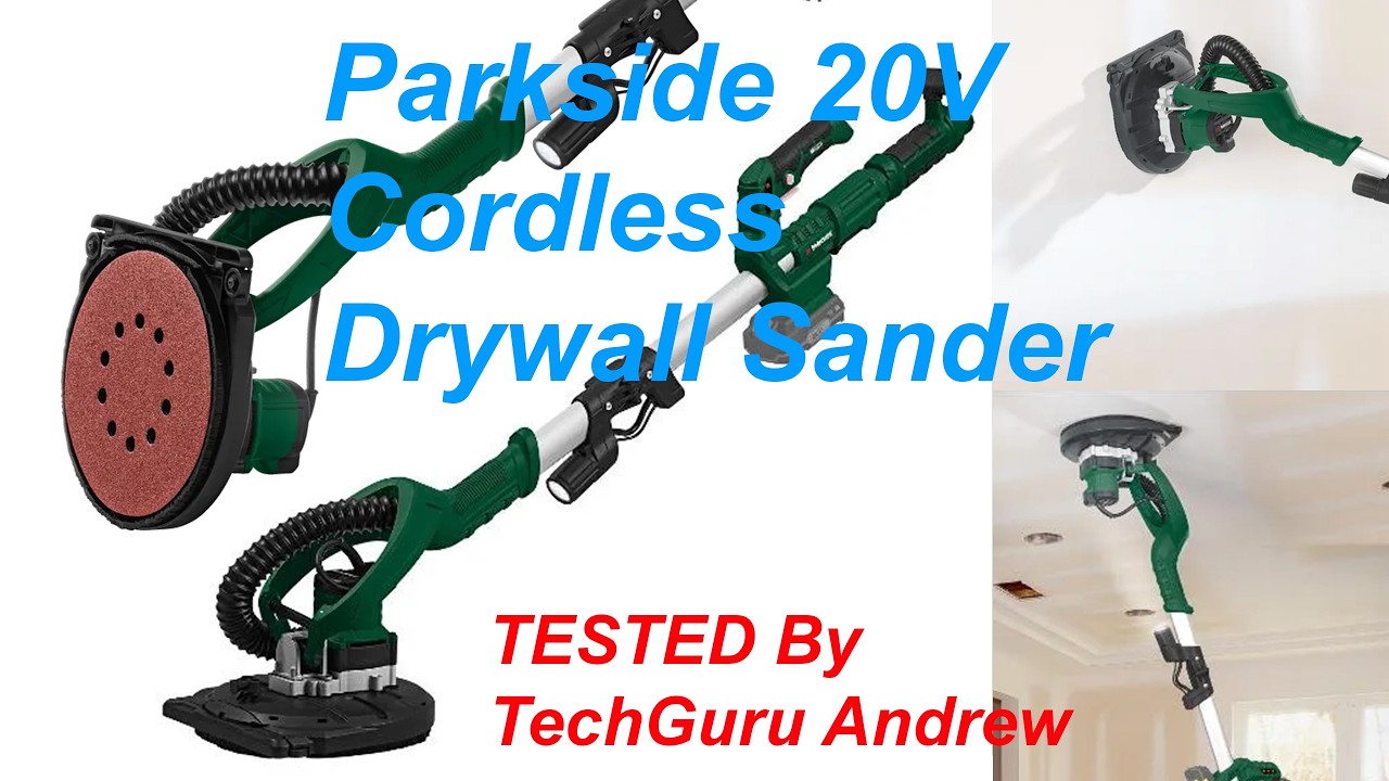 Parkside 20V Cordless Drywall Sander PWDSA 20-Li A1