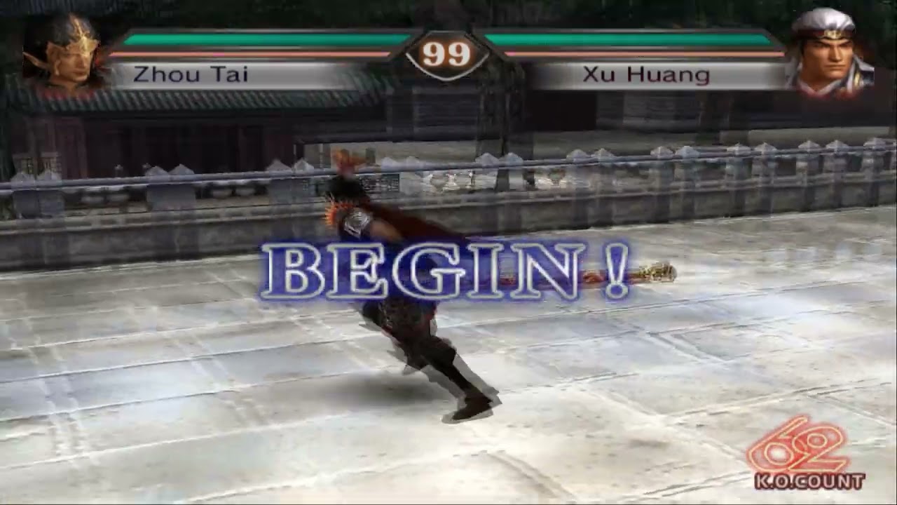 Zhou Tai 35 - 55 Combo - Dynasty Warriors 4 XL