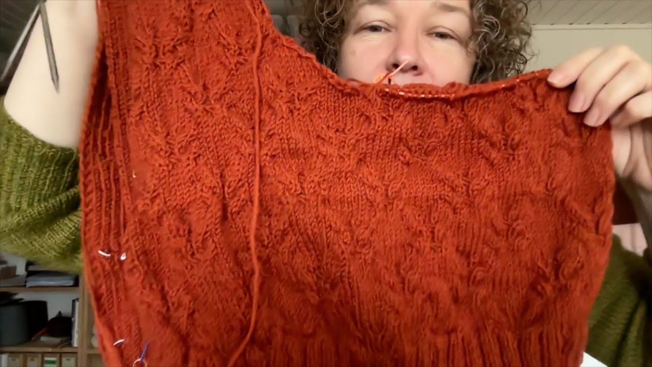 Überstricken #86 - Ausstellerliste Bielefeld, Carp-Beth & Lace & Fade Boxy fertig, Smokeshow Vest ..
