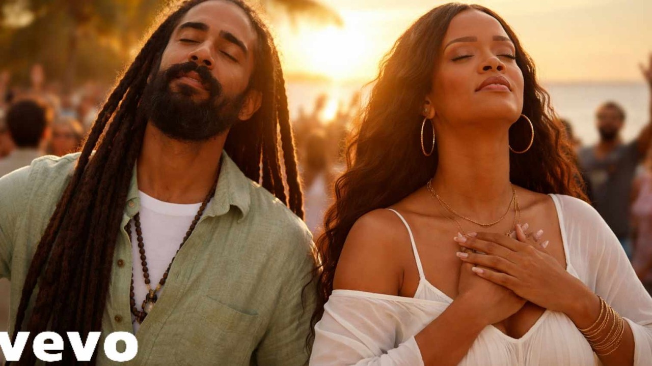 Rihanna ft Damian Marley - Thank God for New Year ( official AI lyrics video 2026)