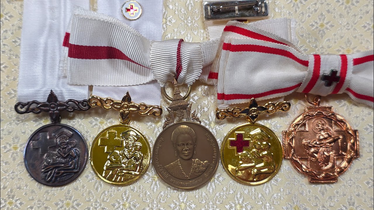 Thai Red Cross Society Medals เหรียญกาชาด