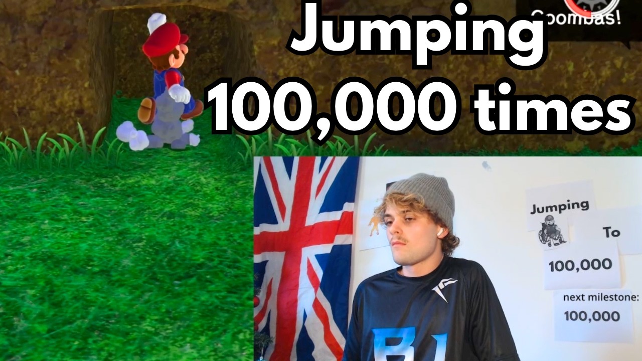 Jumping 100,000 times in one sitting